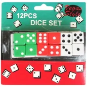 Akcesoria do gier planszowych - Kostka do gry kolorowa 12szt - Trifox - miniaturka - grafika 1