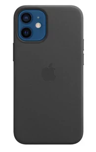 Skórzane etui z MagSafe do iPhone'a 12 mini, czarny - Etui i futerały do telefonów - miniaturka - grafika 1