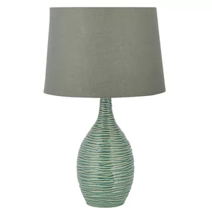Beliani Lampa stołowa ciemnozielona 57 cm ATSAS - Lampy stojące - miniaturka - grafika 1