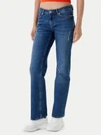 Spodnie damskie - HUGO Jeansy Gamera_B 50541565 Niebieski Slim Fit - miniaturka - grafika 1