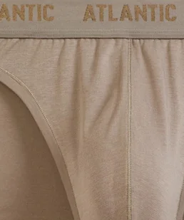 SLIPY ATLANTIC MP-1583 WL25 (kolor khaki, rozmiar XL) - Majtki męskie - miniaturka - grafika 1