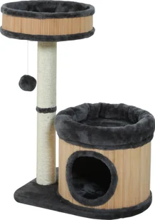 Zolux ZOLUX Drapak dla kota BAMBOO 2 kol. szary 76 cm - Drapaki dla kotów - miniaturka - grafika 1