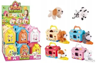 Pluszowy Piesek Pies Zwierzątko Domowe W Transporterze Dla Dzieci - Maskotki i pluszaki Pluszowy Piesek Pies Zwierzątko Domowe W Transporterze Dla Dzieci - Maskotki i pluszaki - miniaturka - grafika 1