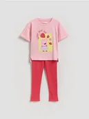 Bluzki dla niemowląt - Reserved - Bawełniany komplet Świnka Peppa - wielobarwny - miniaturka - grafika 1