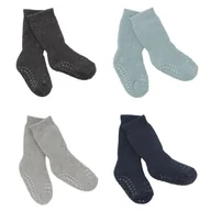 Skarpetki dla dzieci - GoBabyGo antypoślizgowe skarpetki do nauki chodzenia 12 m+ zestaw 4 par - miniaturka - grafika 1
