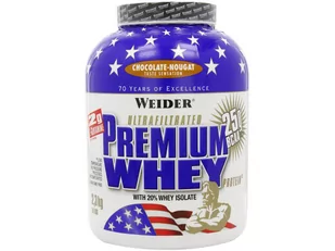Weider - Premium Whey, Wanilia-Karmel, Proszek, 2300g - Odżywki białkowe - miniaturka - grafika 1