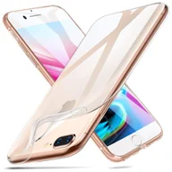 Etui i futerały do telefonów - Etui ochronne dla Apple iPhone 7 Plus 8 Plus Transparent Slim Cover Clear Case - miniaturka - grafika 1