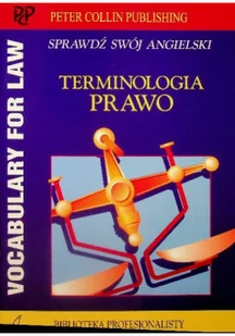 Terminologia prawo - Książki do nauki języka angielskiego - miniaturka - grafika 1