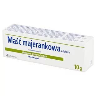 AFLOFARM FARMACJA POLSKA SP. Z O.O. AFLOFARM FARMACJA POLSKA SP Z O.O Maść Majerankowa 10g Aflofarm 4732501 - Kremy dla dzieci - miniaturka - grafika 1