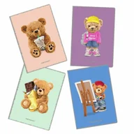 Zeszyty szkolne - Zeszyt A432k kratka 80g (4 szt) Narcissus - zeszyt - miniaturka - grafika 1