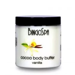 BingoSpa Masło kakaowe z wanilią do ciała - Cocoa Butter, Vanilla Body Masło kakaowe z wanilią do ciała - Cocoa Butter, Vanilla Body - Balsamy i kremy do ciała - miniaturka - grafika 1