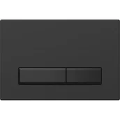 Przyciski spłukujące - Przycisk spłukujący MEXEN Fenix 09, czarny - miniaturka - grafika 1