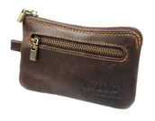 Etui na klucze - Etui Na Klucze Skórzane WILD Skóra Naturalna Kluczówka W5520 - miniaturka - grafika 1