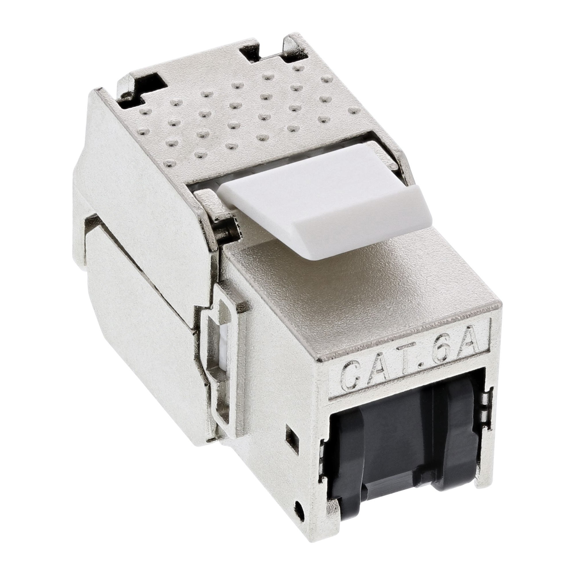 Keystone InLine InLine InLine Moduł zatrzaskowy RJ45 Jack 6a z osłoną przeciwpyłową 76202C