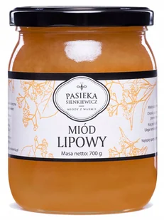 MIÓD LIPOWY 700G - Miód - miniaturka - grafika 1