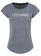 Koszulki sportowe damskie - Koszulka damska Czech Virus  Dámské sportovní tričko Recycled šedé S - miniaturka - grafika 1