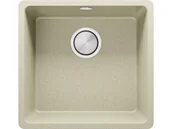 Zlewozmywaki - Primagran.pl Zlewozmywak podwieszany (podblatowy) granitowy jednokomorowy z dużą komorą XL Wenecja 50 Easy MW5KB-A0#P - miniaturka - grafika 1