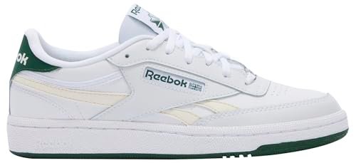 Reebok Club C Revenge sneakersy chłopięce, White Darkgreen Vintage Chalk, 26.5 EU