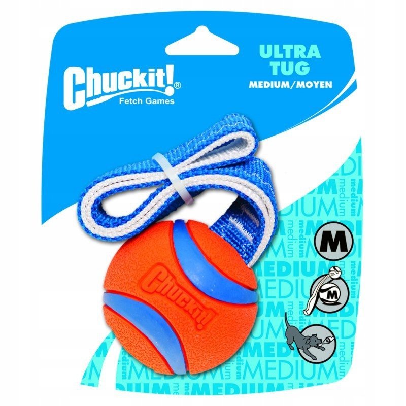 Szarpak DLA PSA JWPET ULTRA TUG PIŁKA ZABAWKA 6.5 CM MEDIUM MOCNA HIT