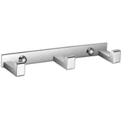 Wieszaki łazienkowe - Omnires Haczyk potrójny, chrom UN10130/K - miniaturka - grafika 1