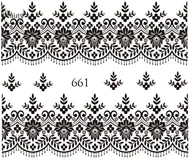 Ozdoby do paznokci - Naklejki wodne na paznokcie - nr 661 - miniaturka - grafika 1