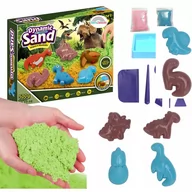 Zabawki kreatywne - Piasek kinetyczny piaskownica foremki Dynamic SAND - miniaturka - grafika 1
