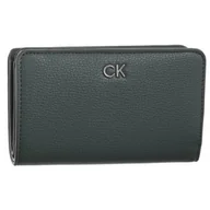 Portfele - Portfel CK Daily MD Bifold PBL Palm Green K60K612681 LG2 (CK534-a) Calvin Klein - miniaturka - grafika 1