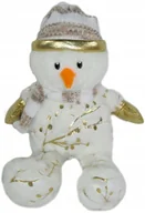 Lalki dla dziewczynek - Maskotka Bałwanek Świąteczny - 23cm - miniaturka - grafika 1