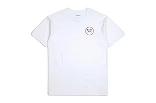 Brixton Apparel Wheeler Ii S/S Stnd Tee koszulka męska wielokolorowa biały/czarny/czerwony S 06452 - Koszulki męskie - miniaturka - grafika 1