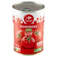 Majonezy i dressingi - Carrefour Classic Pomidory całe 400 g - miniaturka - grafika 1