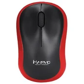 Myszki - Marvo Mysz DWM100RD czarno-czerwona DWM100RD - miniaturka - grafika 1