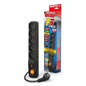 Listwy zasilające - Acar HSK DATA Listwa zasilająca 5 PRO1.5 m 14860 - miniaturka - grafika 1