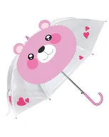 Parasole - SJ GANG STYLE JAM GANG - Parasol dziecięcy - różowy - niedźwiedź - podróż i wypoczynek, Różowy, Taglia Unica - miniaturka - grafika 1