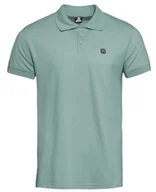 Koszulki męskie - t-shirt HORSEFEATHERS KATO POLO T-SHIRT blue haze - miniaturka - grafika 1