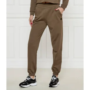 Armani Exchange Spodnie dresowe Regular Fit - Dresy damskie - miniaturka - grafika 1