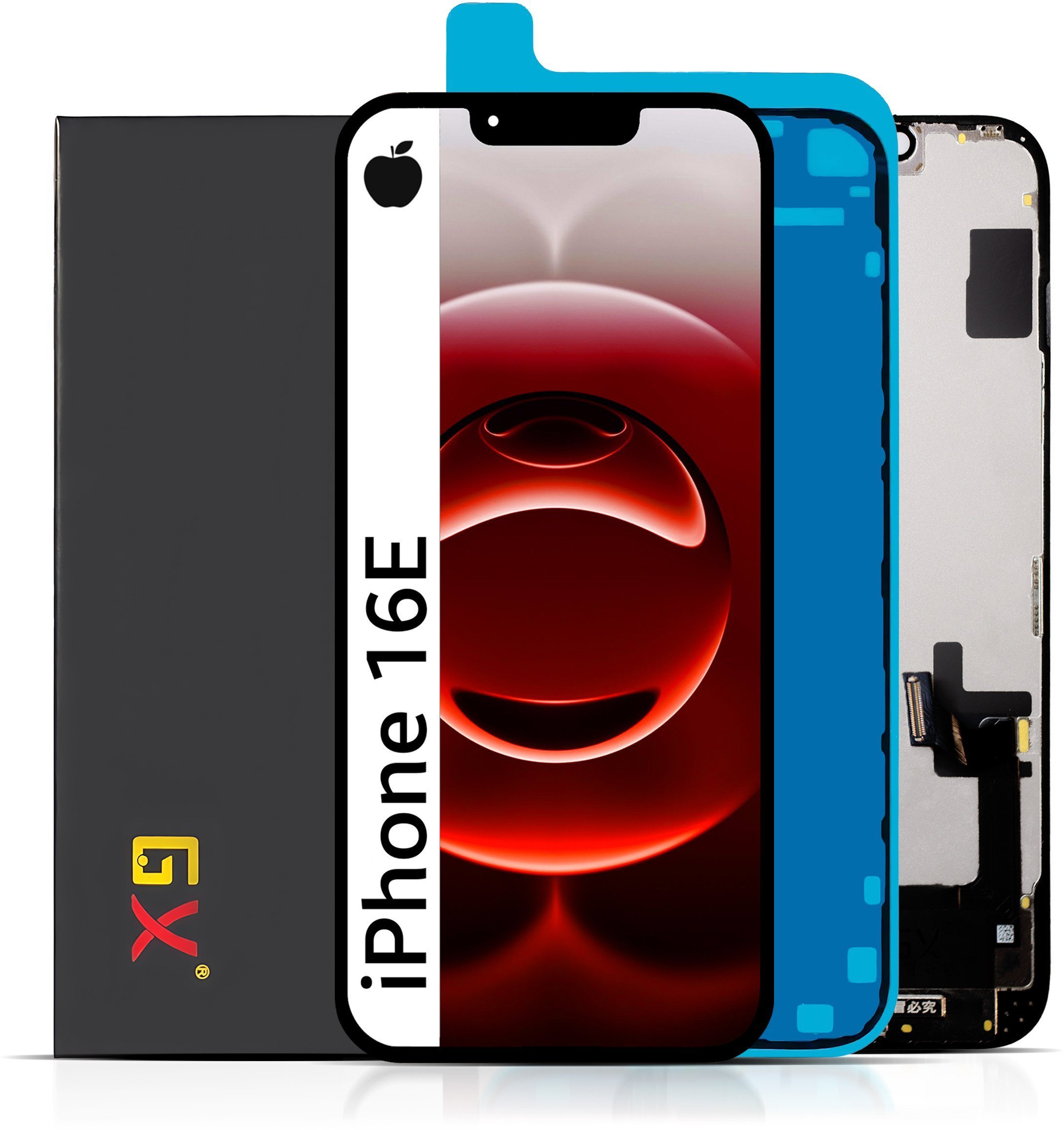 Wyświetlacz do iPhone 16E Ekran LCD OLED GX A3212 A3409 A3410 +Uszczelka 5904858346141