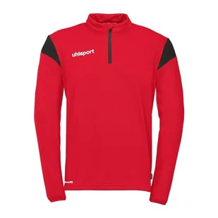 uhlsport Squad 27 1/4 Zip Top Piłka Nożna Koszulka z długim rękawem i Jersey Sportowy Bez Kapturem Unisex - Koszulki i topy damskie - miniaturka - grafika 1