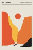 Podkładki pod mysz - PODKŁADKA POD MYSZ Z Nadrukiem 22x18 cm Rio Grande Park Tekst Prezent - miniaturka - grafika 1