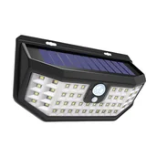 Latarki - POWERplus Tapir Solar 48 LED zewnętrzna lampa z czujnikiem ruchu - miniaturka - grafika 1