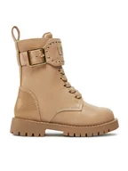 Buty dla chłopców - Liu Jo Botki 4F4321 EX123 Beżowy - miniaturka - grafika 1