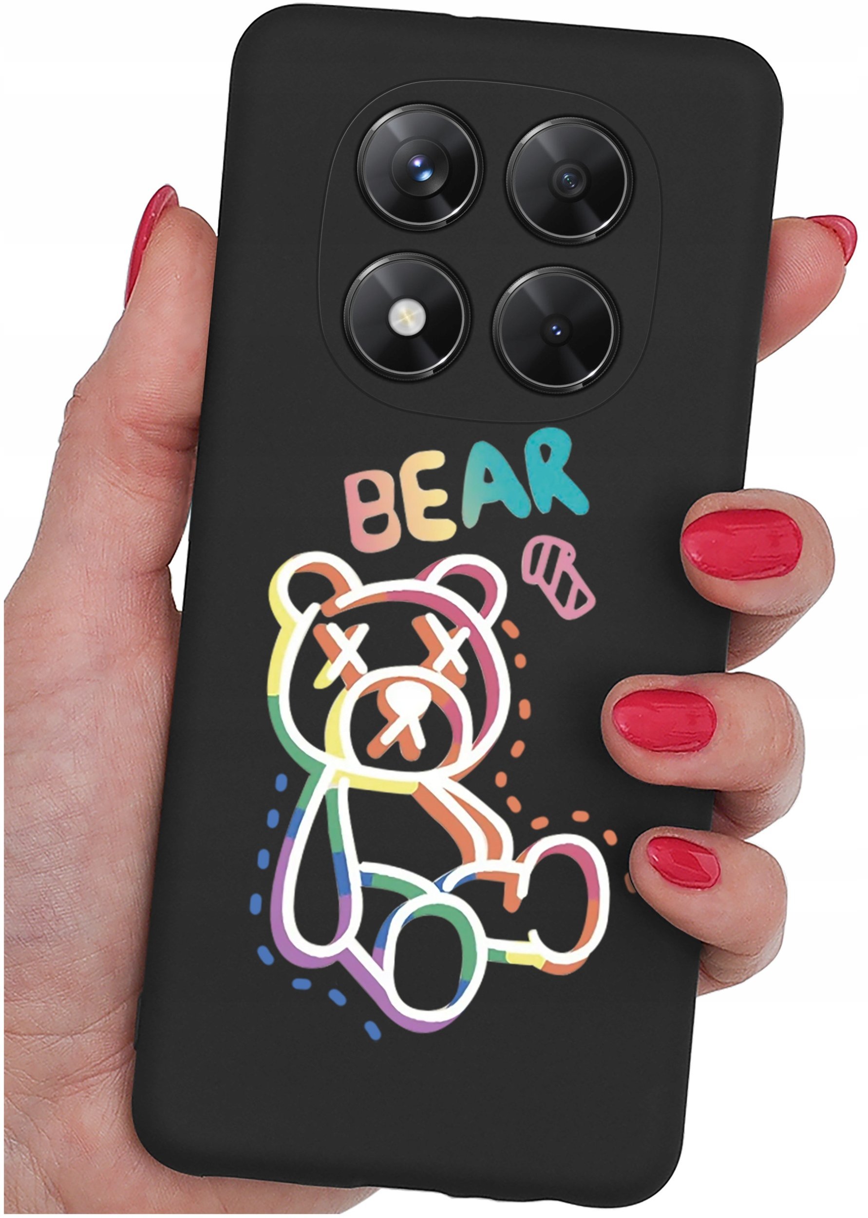 ETUI do Xiaomi Redmi Note 14 Pro+ 5G WZORY SILIKONOWE MATT CASE