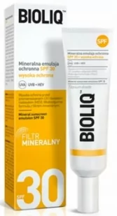 Aflofarm Bioliq SPF30 mineralna emulsja ochronna 30 ml - Balsamy i kremy do opalania - miniaturka - grafika 1