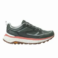 Buty trekkingowe damskie - Damskie buty outdoorowe  Jack Wolfskin TERRAVENTURE VENT LOW W slate green - 37,5 - miniaturka - grafika 1