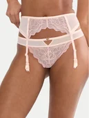 Akcesoria do bielizny - Triumph Pas do pończoch Waves Of Glow 10226331 Beżowy - miniaturka - grafika 1