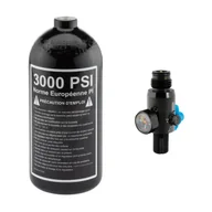 Osprzęt do wiatrówek - Zestaw Butli z Zaworem do HPA 3000 PSI Dye Preset+ 0,8L Tank - miniaturka - grafika 1