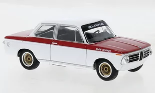 Ixo Models Bmw Alpina 2002 Tii 1972 White Red 1:43 Clc481N - Samochody i pojazdy dla dzieci - miniaturka - grafika 1