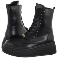 Botki damskie - Botki Czarne 5800/076-F (KN30-a) Karino - miniaturka - grafika 1