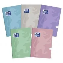Oxford Brulion B5 Touch Pastel kratka 60 kartek 5 szt. - Zeszyty szkolne - miniaturka - grafika 1