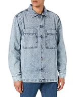 Koszule męskie - Urban Classics Męska koszula oversized Denim - miniaturka - grafika 1