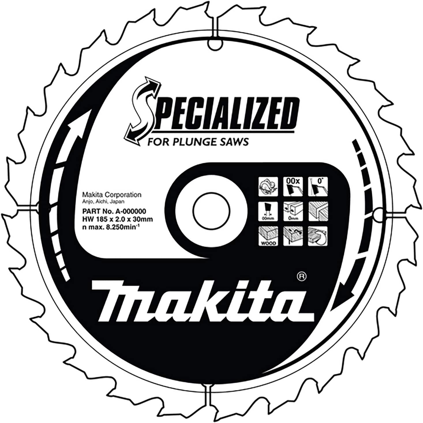 Makita Specjalistyczna tarcza dla pilarek i zagłębiarek CSP16028E B-09260